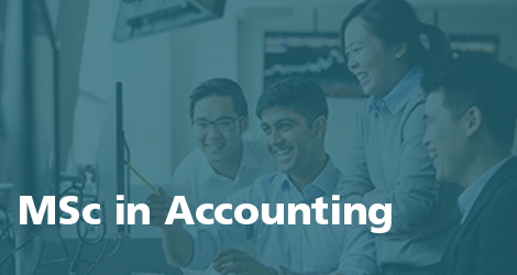 THE NUS MSc IN    ACCOUNTING