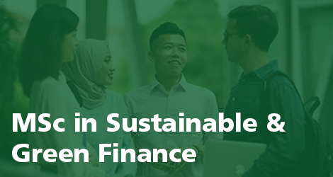THE NUS MSc IN SUSTAINABLE AND GREEN FINANCE